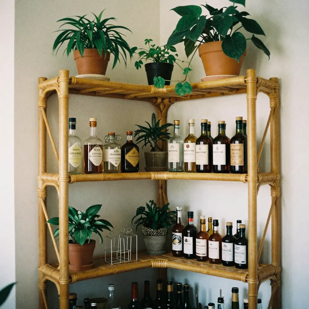 Compact corner bar solution