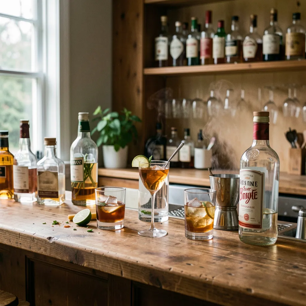 Complete bar setup inspiration